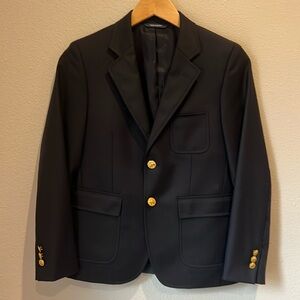 Brooks Brothers Navy Sport coat/blazer -size 12
